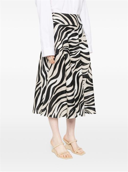Gonna donna Marella Sport lino fantasia zebra MARELLA Sport | OSPITE002
